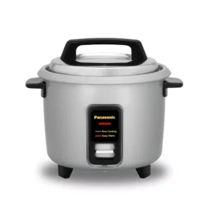 297662a8c604f8b82e466a874eb27463.webp Panasonic Conventional Rice Cooker Silver 1.8L SR Y18GLSKN 600W