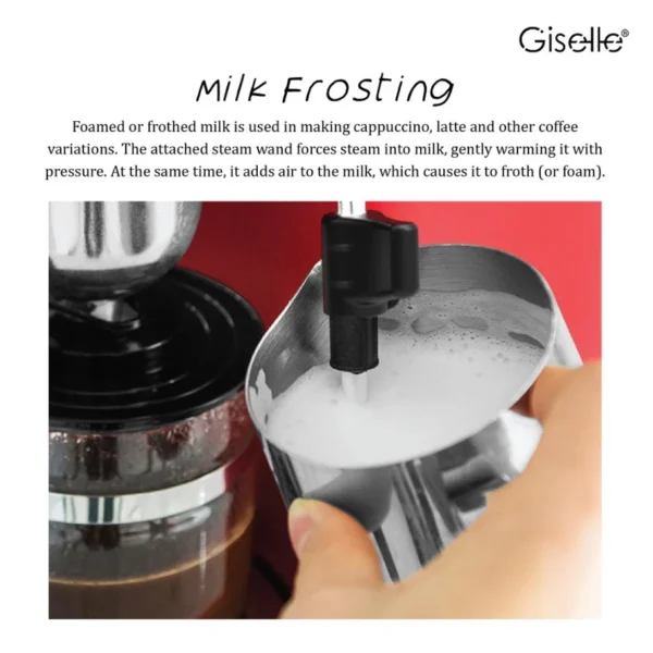 7181365b81108673493cc8e625ba6478.webp 51mm Giselle Espresso Coffee Milk Bubble Maker Machine 800W KEA0330RD