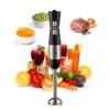 H83feb6afc1c141e39bf6182b3baadc81D.jpg Home Appliance Immersion Blender Professional Electric Stick Blender Hotel Plastic Housing Kitchen Hand Blender with Push Button