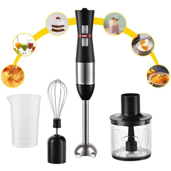 Hb1639d9413a44f22a7e9579cae8eff2fj.jpg Home Appliance Immersion Blender Professional Electric Stick Blender Hotel Plastic Housing Kitchen Hand Blender with Push Button