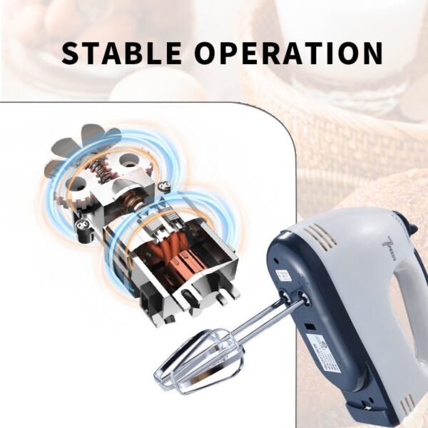 Hbf9e1f6e69d14116bdba0ecdc0997af2J.jpg 7 Speed Home Kitchen Egg Beater Hand Blender Electric Hand Mixer With Whisk