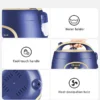 DESSINI ITALY 1.8L Electric Rice Cooker Non Stick Aluminium Inner Pot with Steamer Pengukus Periuk Nasi Elektrik